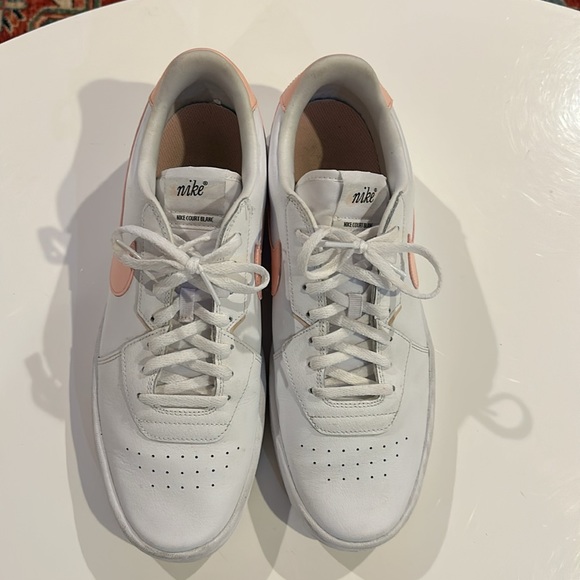 Pink and white Nike Court Blanc size 12w - Picture 3 of 6